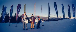 Mihai Nistor, Silviu Popa, Andrei Puwak. Clic pt. a mări. foto - facebook/Adrenalin Mountain Park